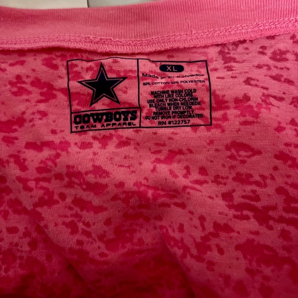 PINK Cowboys Shirt NWT - Picture 4 of 6